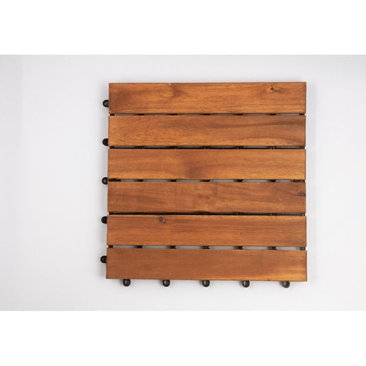 ACE 12x12 Floor Deck Tiles Acacia - 6pcs