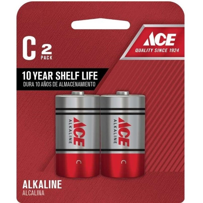 ACE Alkaline Battery C - 2pcs