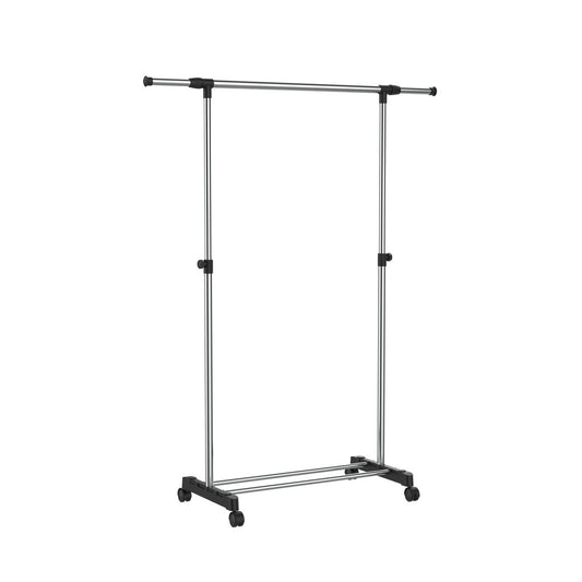 ACE Single Rail Adjustable Garment Rack 6/CS