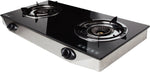 DOUBLE BURNER GLASS TOP GS887