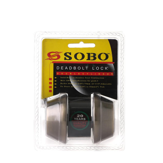 SOBO Antique Brass Deadbolt