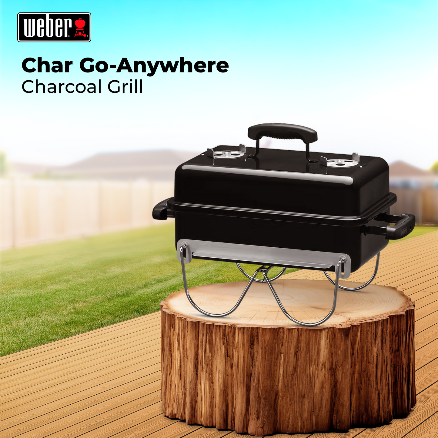 Weber Char Go-Anywhere Charcoal Grill