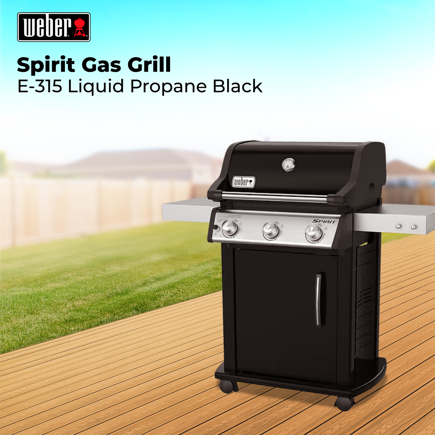 Weber Spirit Gas Grill E-315