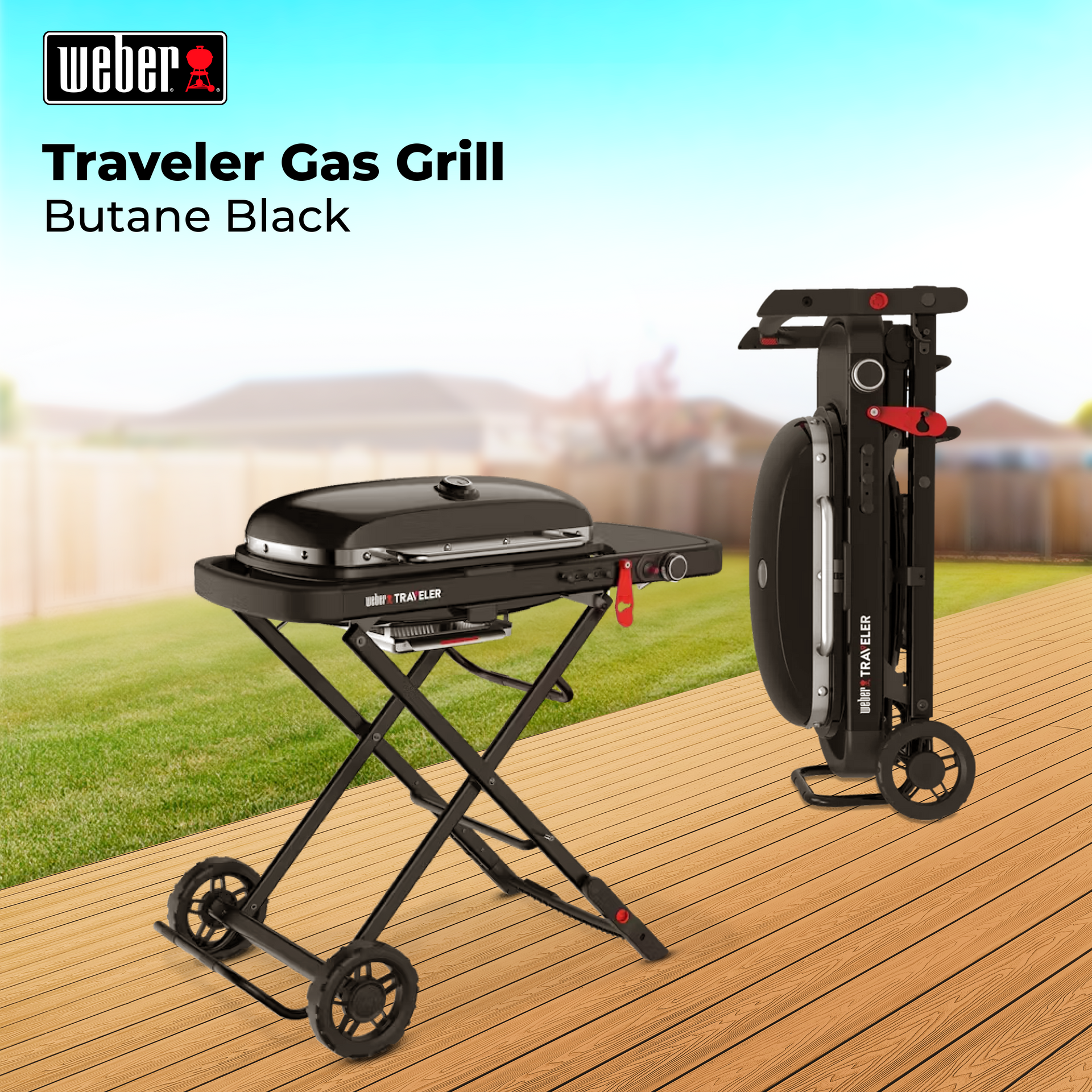 Weber Traveler Portable Gas Weber Gas Braai Weber Traveler
