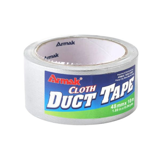 ARMAK CLOTH TAPE 48MMX10M ALUM 12'S