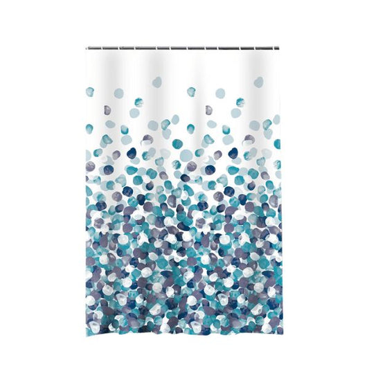 CASCADE POLYESTER SHOWER CURTAIN ASSORTED DESIGNS