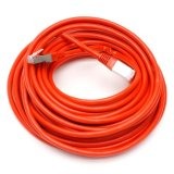 CYBERTEC CAT6 CABLE 12M ORANGE/BLACK