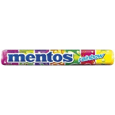 MENTOS DRAGEES NEW RAINBOW ROLL 37.5G