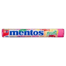 MENTOS DRAGEES FRUIT ROLL 37.8G