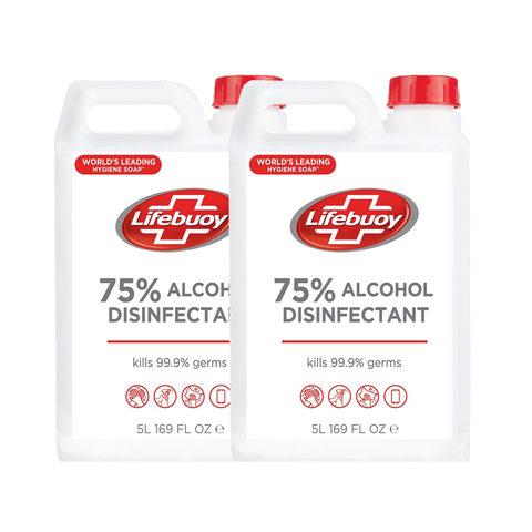 Lifebuoy 75% Alcohol Disinfectant 5L