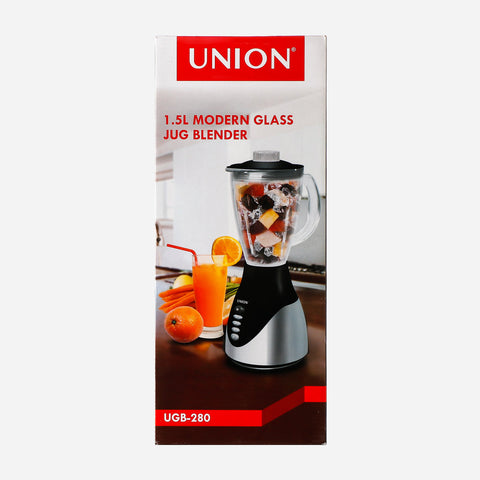 Union Modern Glass Jug Blender UGB280