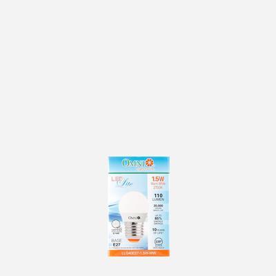 Omni LED Lite Bulb LLG40E27-1.5W-WW
