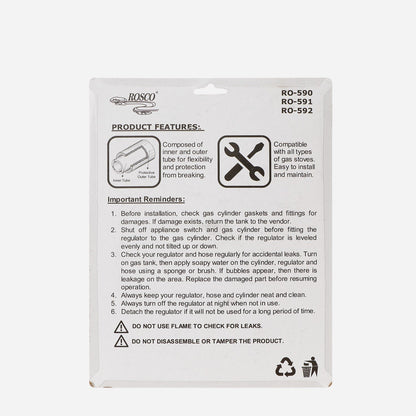 Rosco LPG Hose w/Shellane Regulator RO-592