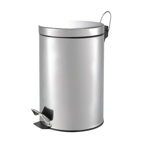 Cascade 12L Stainless Steel Trash Bin