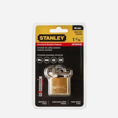 Stanley Standard Shackle Padlock STS824651 30mm