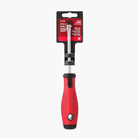 Ace Slotted Screwdriver 1/4 x 4in.
