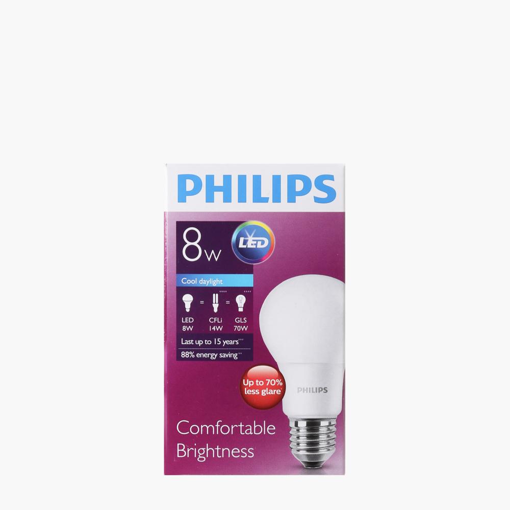 Philips LED Light Bulb 8W Cool Daylight