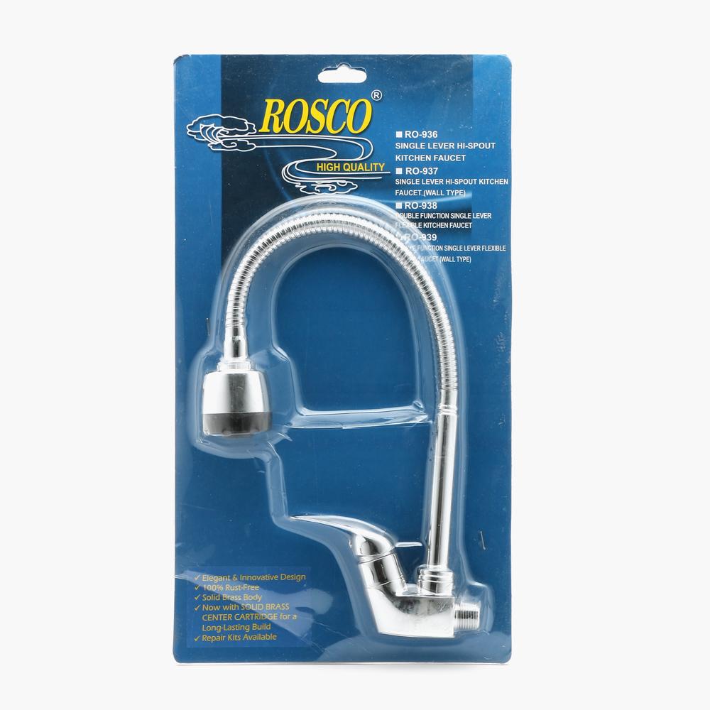 Rosco Single Lever Kitchen Faucet with Flexible Spout
