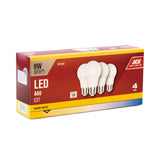 Ace LED Bulb A60 9W E27 3000K Warm White 4-Pack