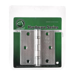 Hava Asia 3.5x3.5 In. Stainless Steel Square Hinge and Screws Set
