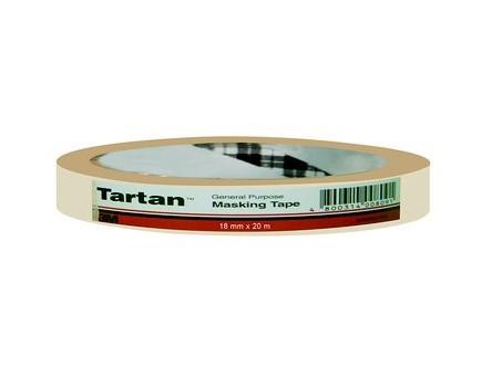 Tartan Masking Tape 18MMx20M
