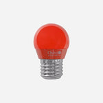 Omni 1.5W LED Red Colored Round Bulb