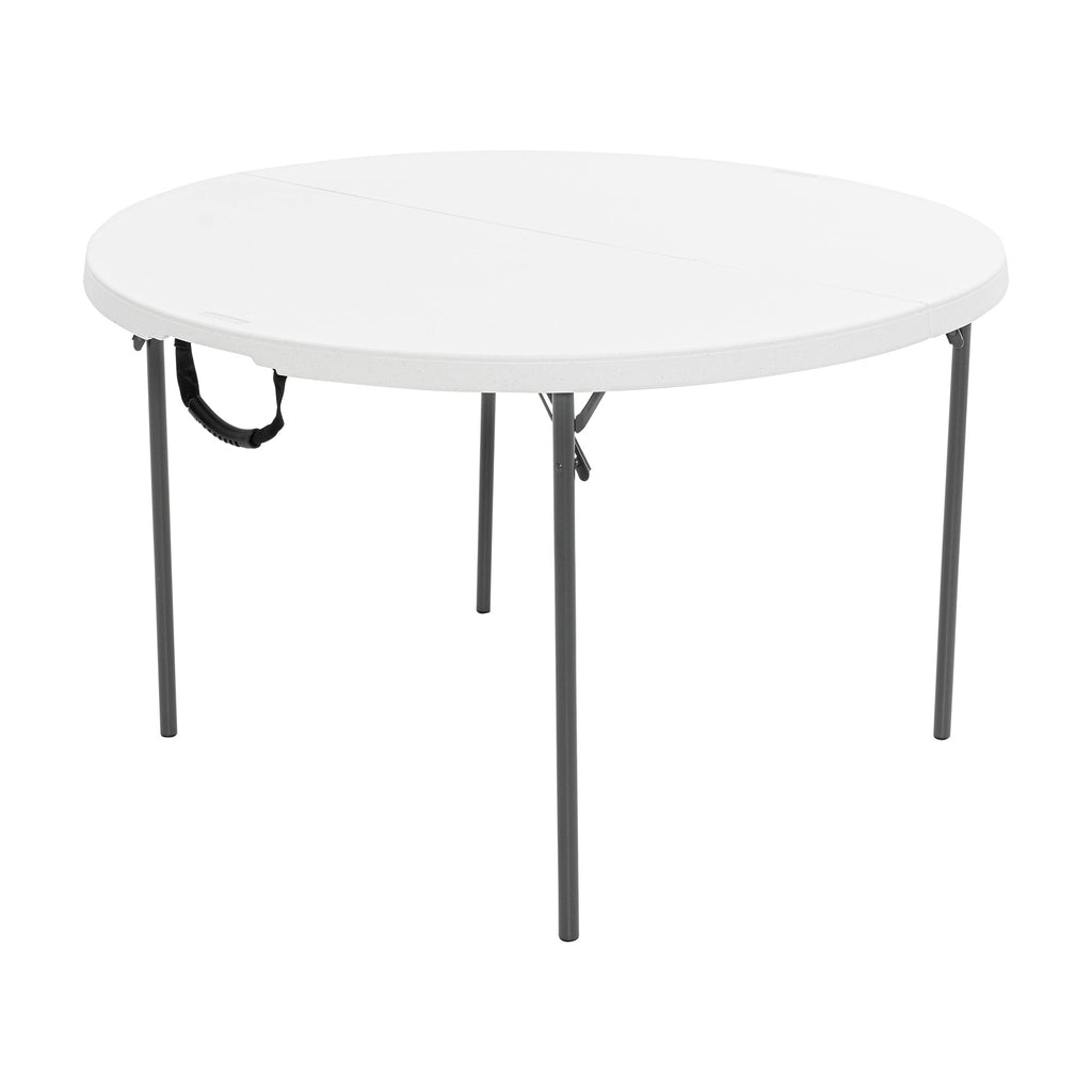 Lifetime 48Inches Round FoldInHalf Table (Light Commercial) AHPI