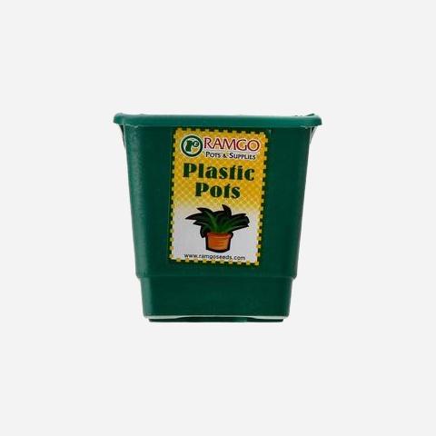 Ramgo 10-Pack Hanging Vertical Flower Pot ‚ Green