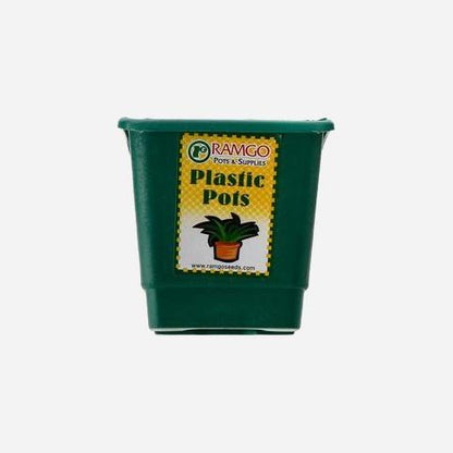 Ramgo 10-Pack Hanging Vertical Flower Pot ‚ Green