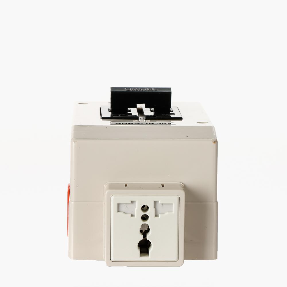 Omni Safety Breaker (Regular with Socket) - 2P/20AMP