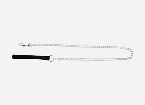Muffy Chrome Chain Lead with PP handle CH-25