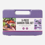 Ace 5-Piece Garden Tool Set - Purple