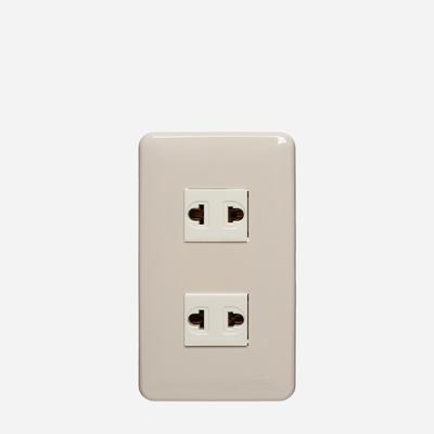 Omni 2-Gang Universal Outlet #P2-EU