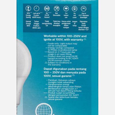 Philips Essential LED Light Bulb 5W – Cool Daylight