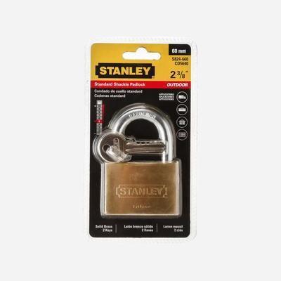 Stanley 60mm Outdoor Standard Shackle Padlock with Keys S824-660