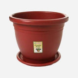 Ramgo Simplee Flower Pot 11in. with Tray