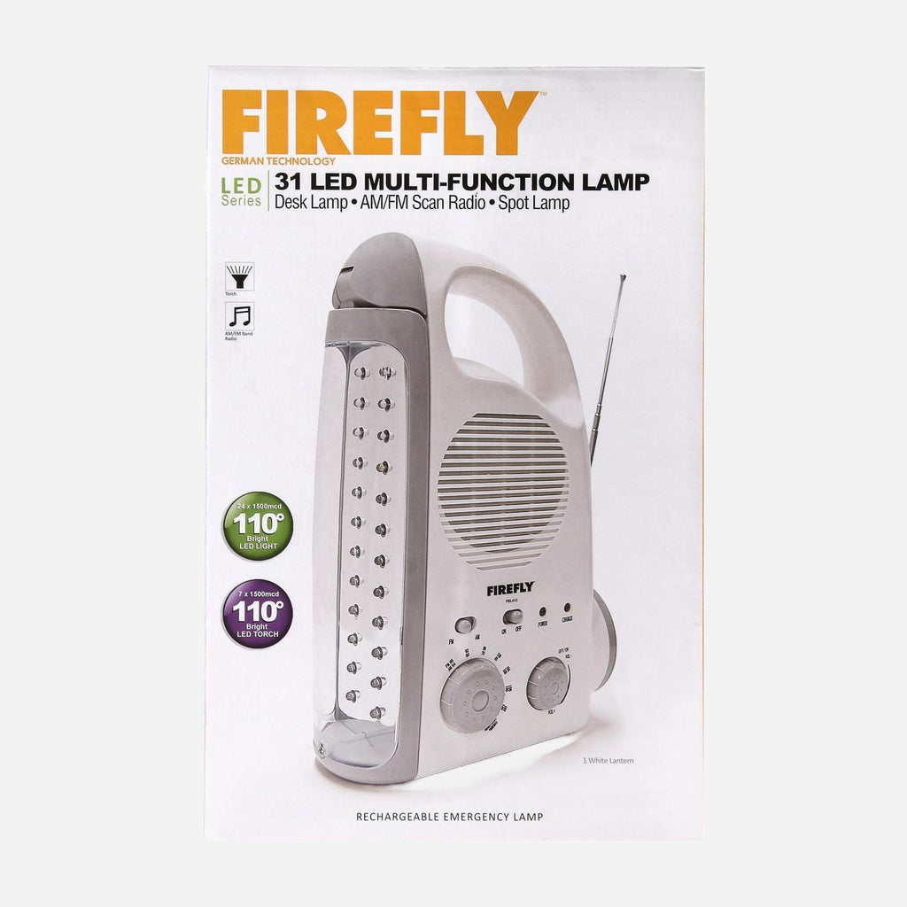 Firefly multifunction outlet desk lamp