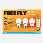 Firefly 3-Pack 5W LED Light Bulb
