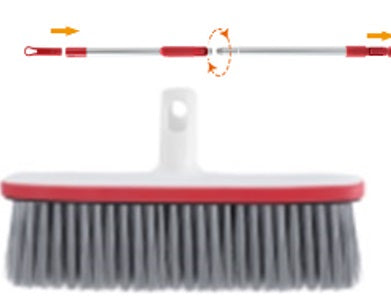 Clean Home Floor Broom Long Bristle CLHFSZ0026