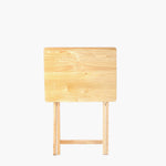 Weext  Wooden Folding TV Tray Table (Natural)