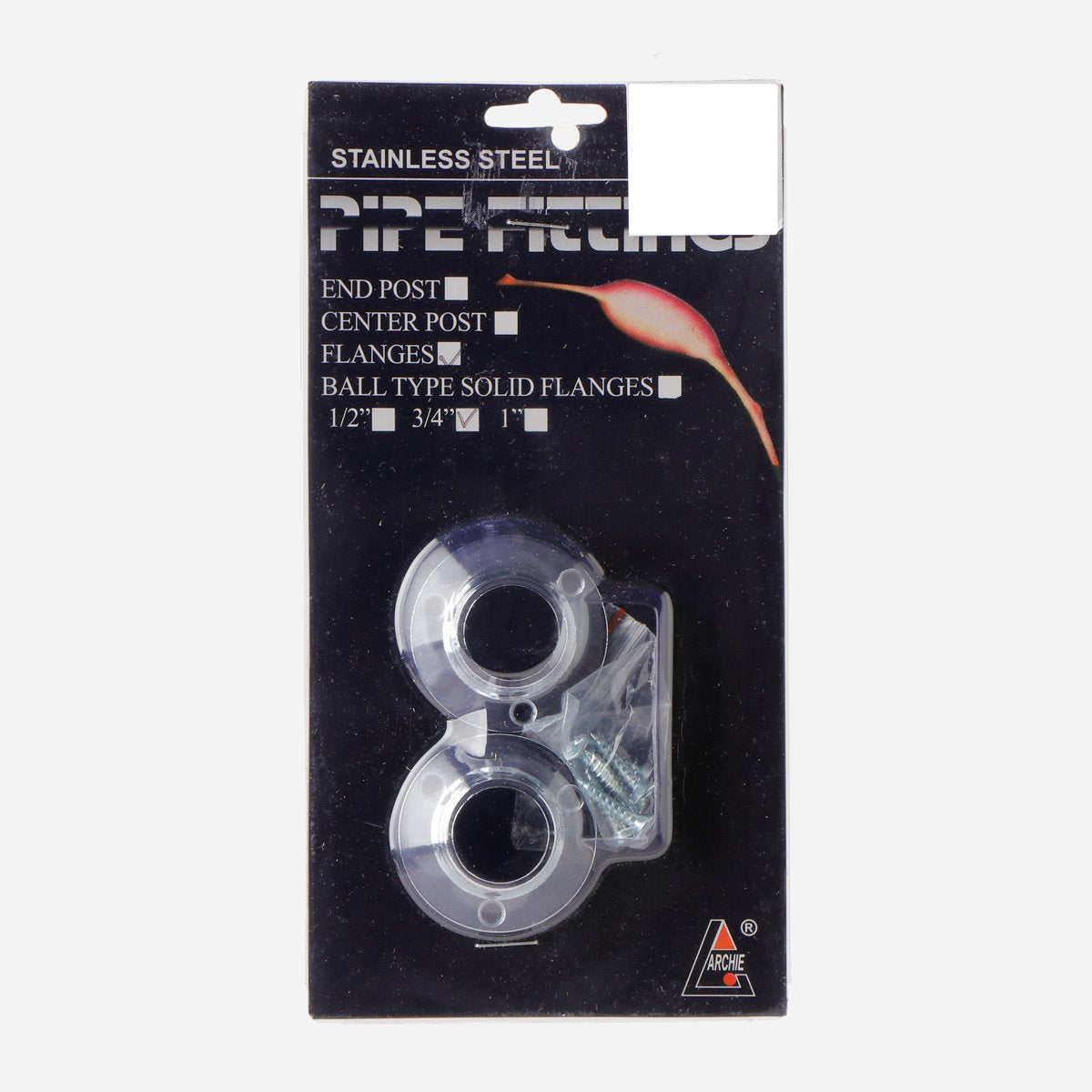 Archie 2-Pack Flange Set 0.75in.