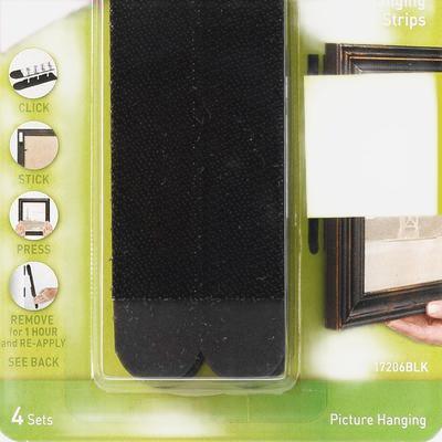 3M Command Picture Hanging Strips Large (Pack of 4)
