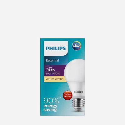 Philips Essential LED Light Bulb 5W Warm White AHPI