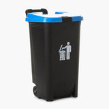 Orocan Trash Can with Wheels 80L (Blue)