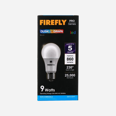 Firefly Pro Series 9W Functional Dusk to Dawn LED Light Bulb