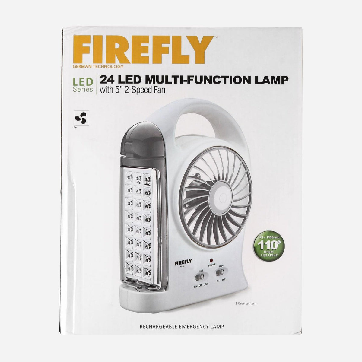 Firefly 24 LED Multi-function with 2-Speed Fan – AHPI