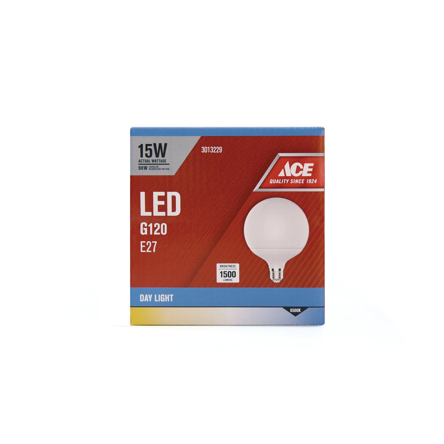 ACE LED Globe Bulb G120 15W E27 6500K Daylight