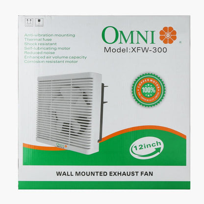 Omni Wall Mounted 12" Exhaust Fan XFW-300-12