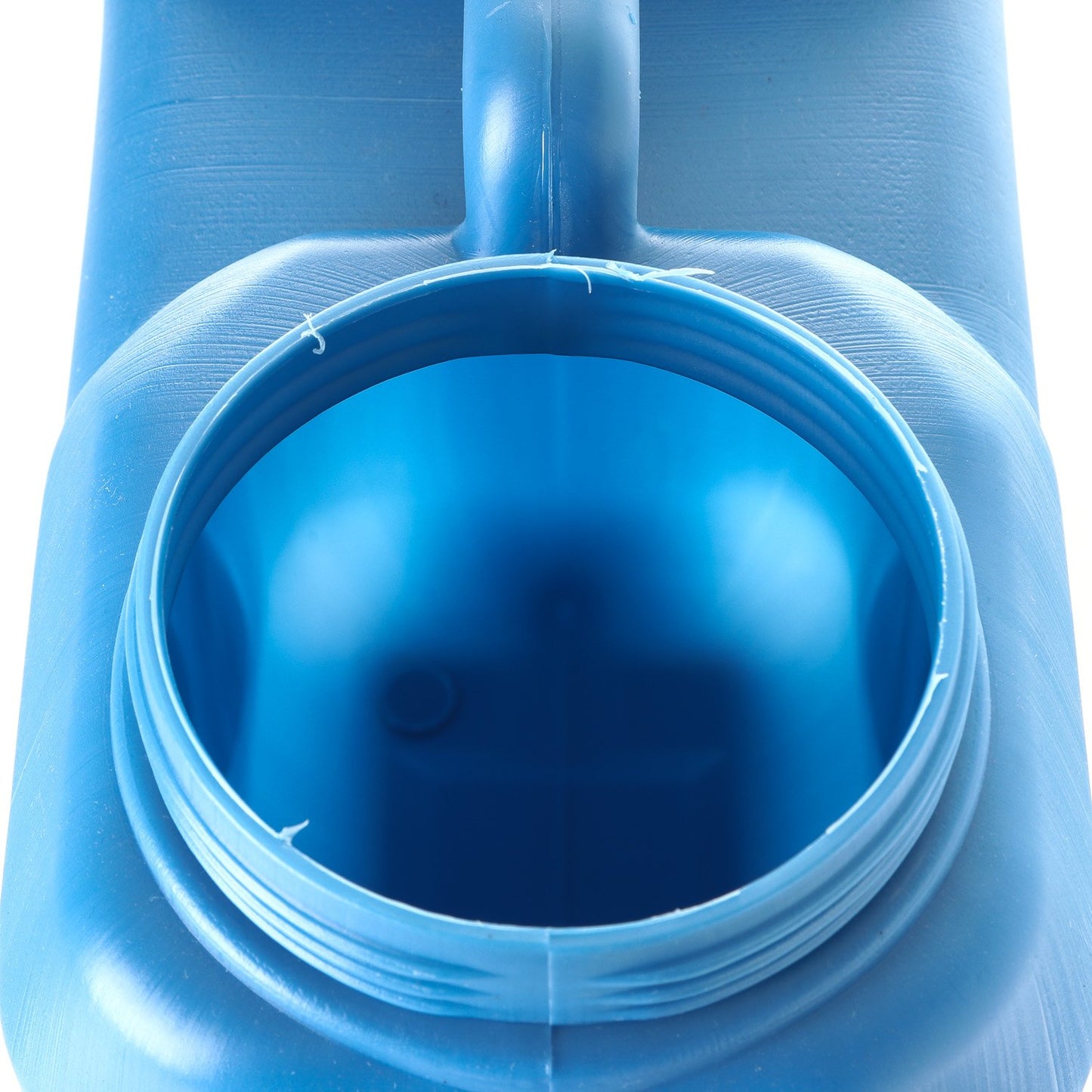 Generic Slim Rect Water Container 5Gal w/ Faucet Blue 1/4