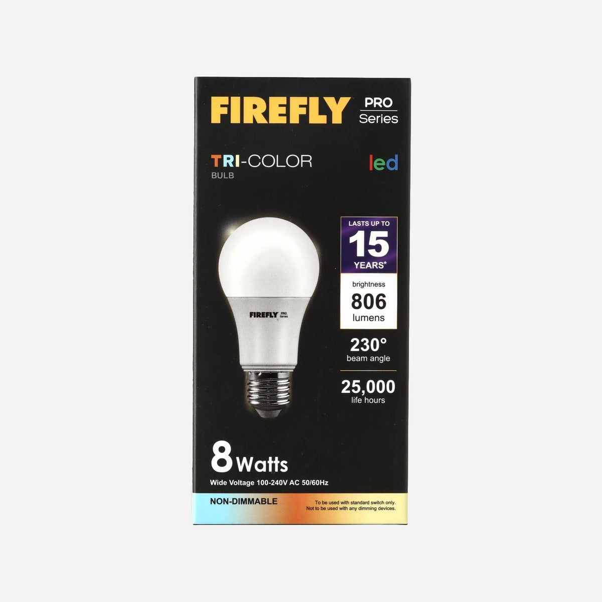 Firefly LED Tri-Color Bulb FBF508TC – AHPI